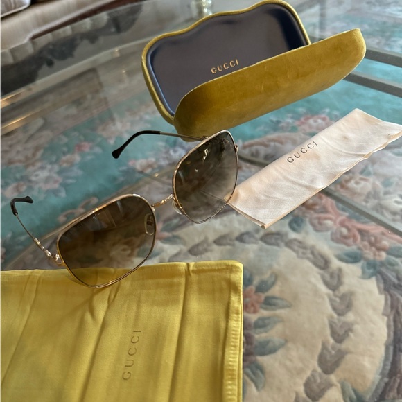 GUCCI AUTHENTIC oversized retro sunglasses - Picture 3 of 14